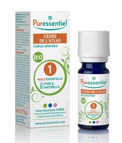 Puressentiel Huile Essentielle Cèdre de l'Atlas Bio 5ml