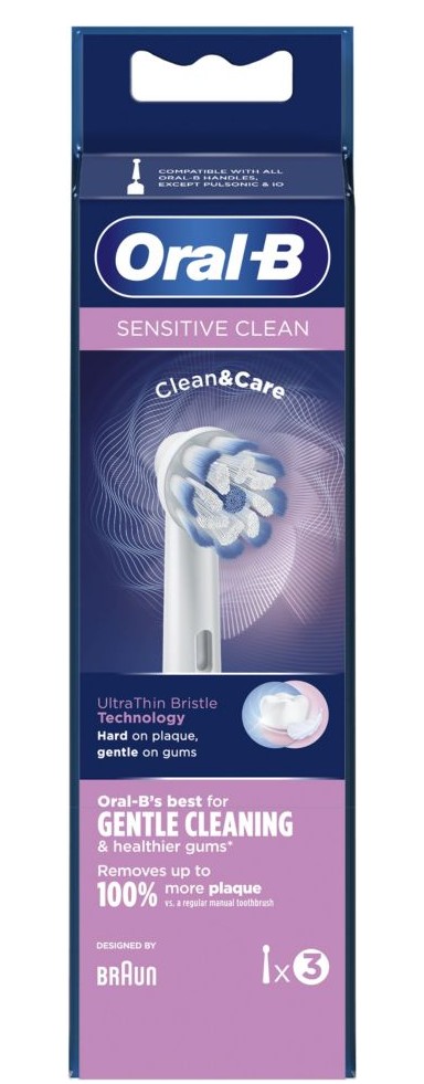 Oral-B Brossettes Sensitive Clean 3 Recharges