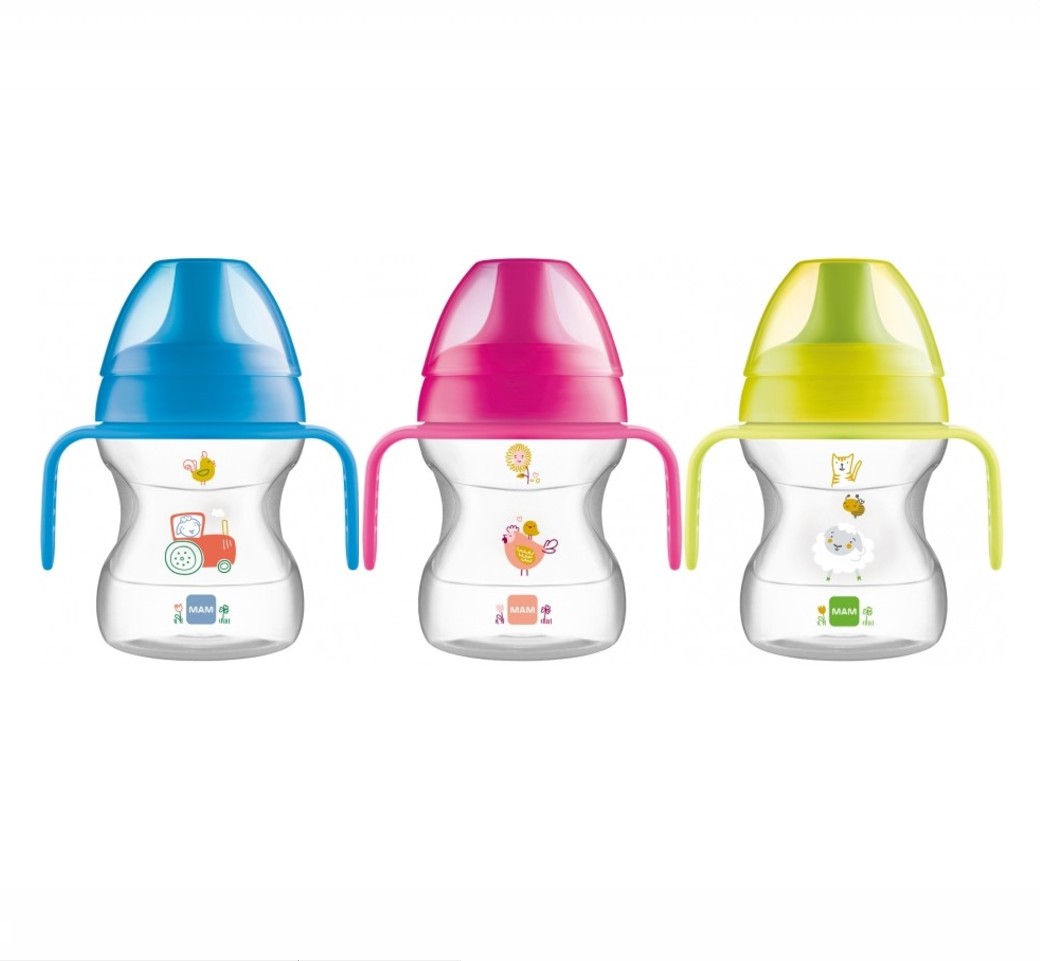 MAM Tasse d'Aprentissage à Bec Evolutif 190ml 6m+