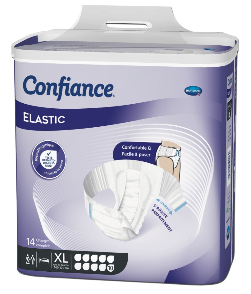 Confiance Elastic 10 Gouttes Taille XL