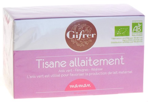 Gifrer Tisane Allaitement Bio