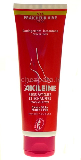 Akileine Rouge Gel Fraicheur Vive 125ml