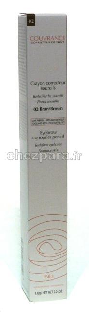 Avène Couvrance Crayon Correcteur Sourcils Bruns