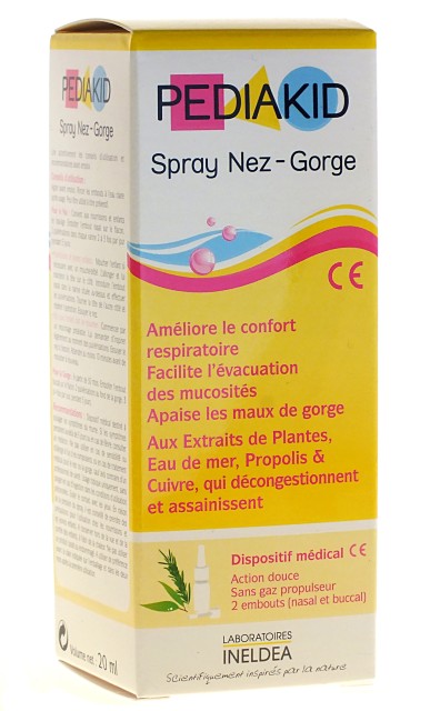 Pediakid Spray Nez Gorge