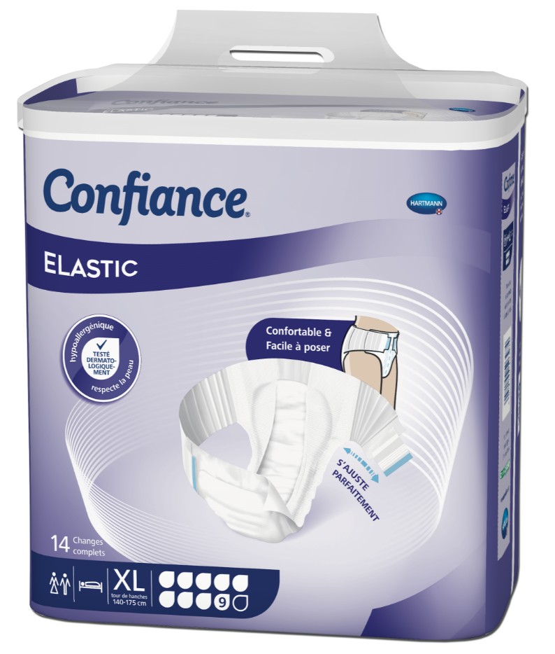 Confiance Elastic 9 Gouttes Taille XL