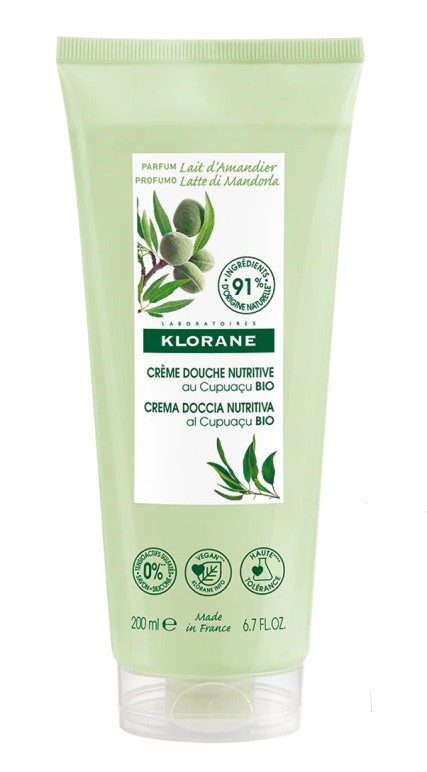 Klorane Crème de Douche Lait d'Amandier 200ml