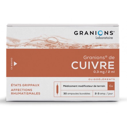 Granions de Cuivre (Cu)