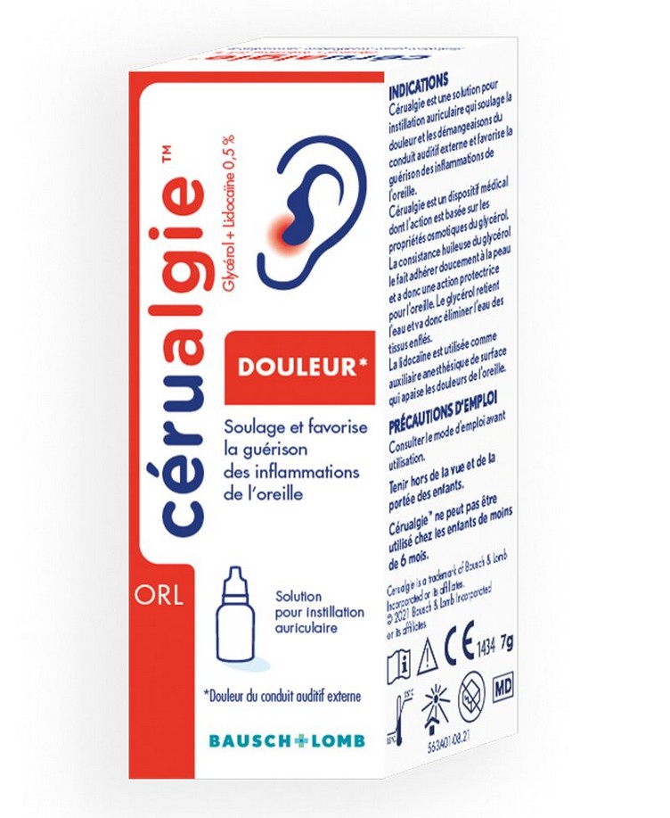 Cérualgie Douleur Gouttes 7g