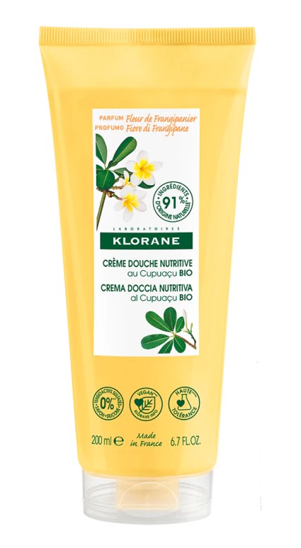 Klorane Crème de Douche Fleur de Frangipanier 200ml
