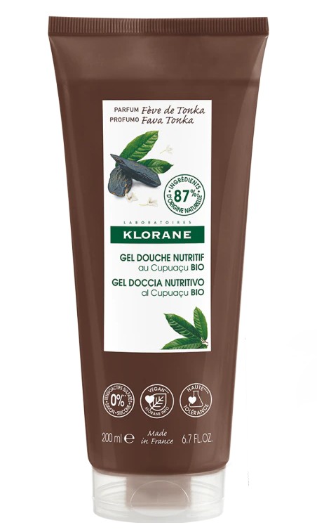 Klorane Gel Douche Fève de Tonka 200ml