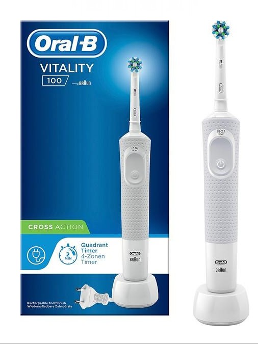 Oral-B Vitality 100 Cross Action Brosse à Dents Electrique