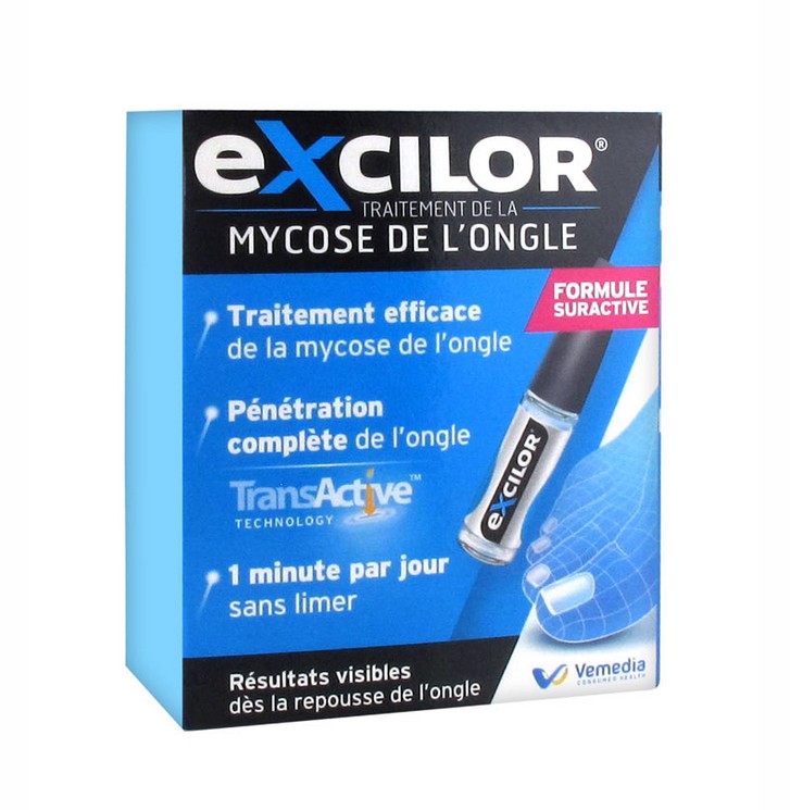 Excilor Pinceau Traitement de la Mycose de l'Ongle