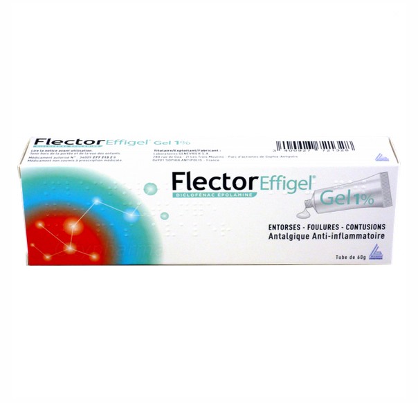 Flector Effigel 1% Gel Tube 60g