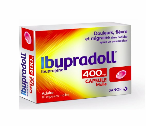 Ibupradoll 400mg 10 Capsules Molles