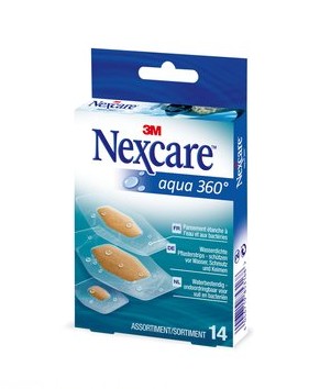Nexcare Aqua 360° 14 Pansements