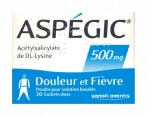 Aspegic 500mg 20 Sachets-Dose