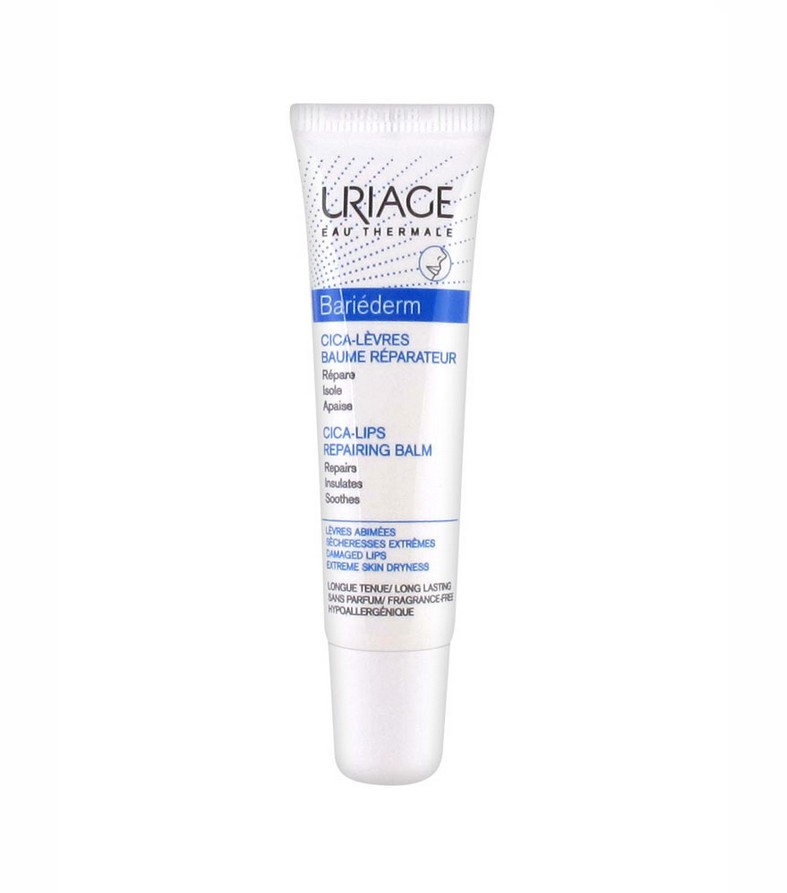 Uriage Bariéderm Cica Lèvres Baume Réparateur